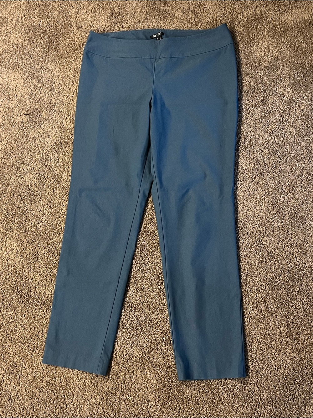 NIC+ZOE Deep Blue Tailored Pants